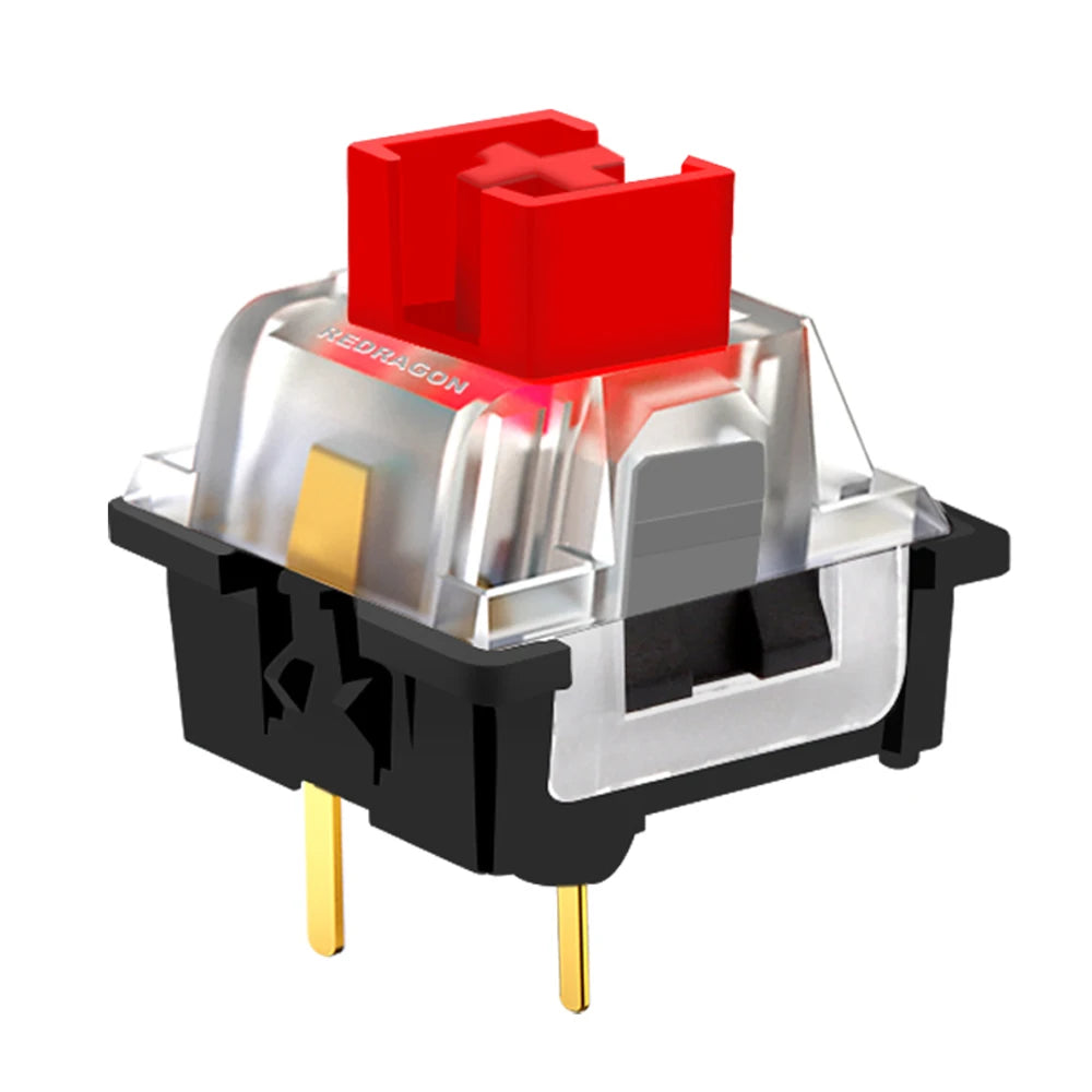 REDRAGON SMD RGB MX switch 3Pin Clicky Linear Tactile silent red blue Black Brown Purple Switche For Backlit Mechanical keyboard
