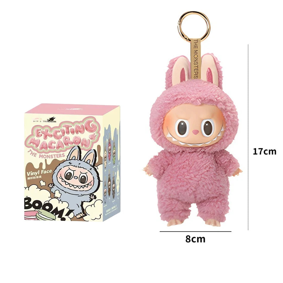 Hot Sale Anime Figure Labubu Have A Seat Series Vinyl Pendant Doll Model Toy Cute Monster Replica Keychain Toys Birthday Gifts