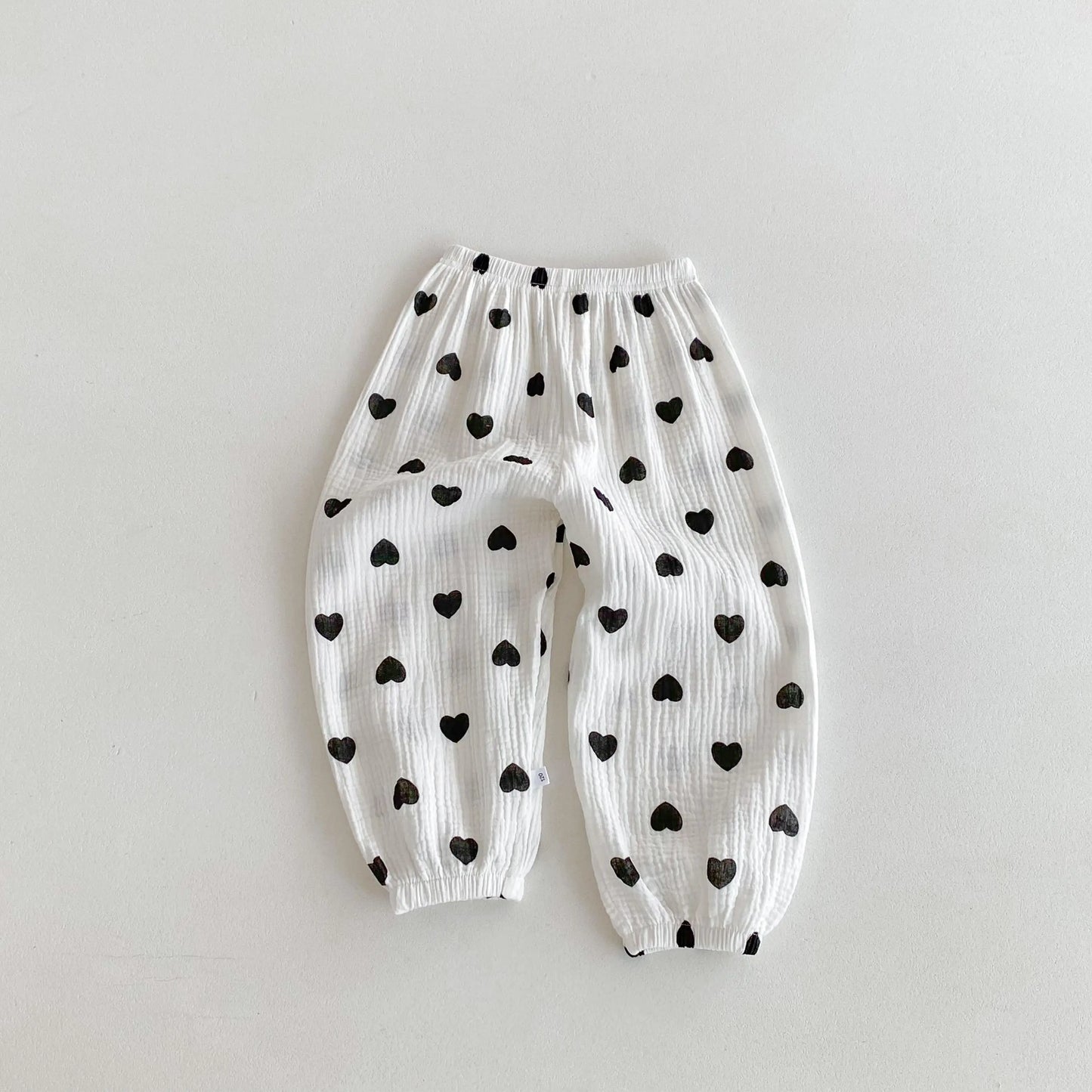 Anti Mosquito Pants For Children Clothing Summer New Style Kids Girl's Floral Trousers Loose Casual Baby Harem Pants 9m-6y 2024