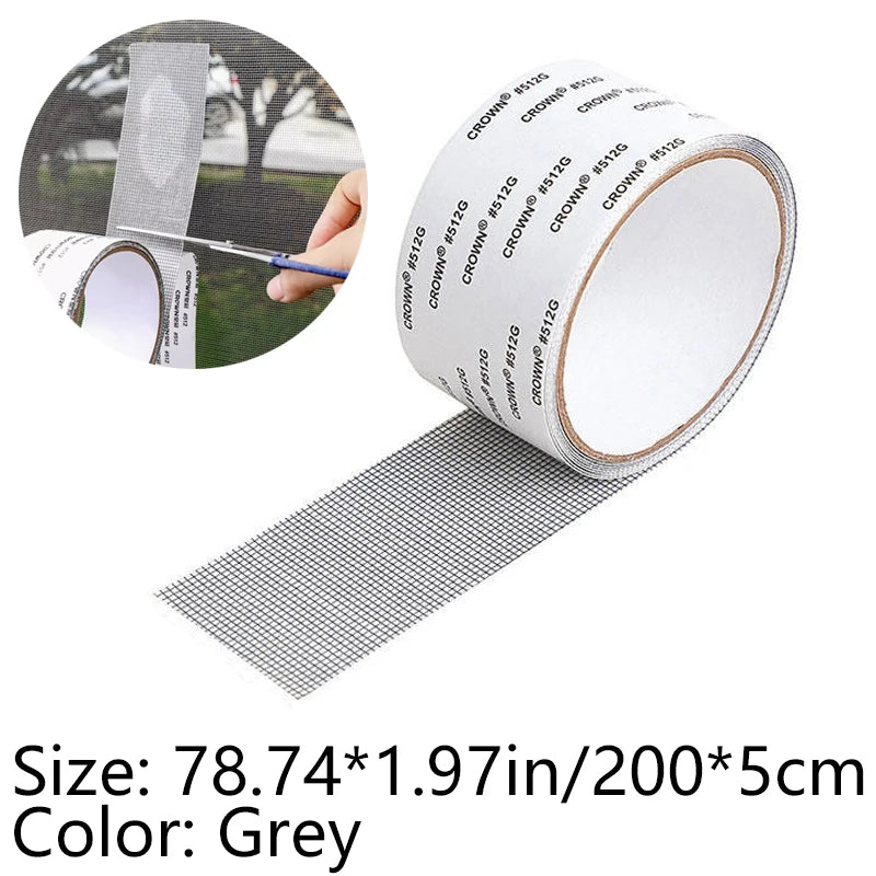 Window Mosquito Net Self-adhesive Anti Mosquito Door Mosquito Mesh DIY Free Cutting Mosquito Net Anti Fly Insect Curtain Screen