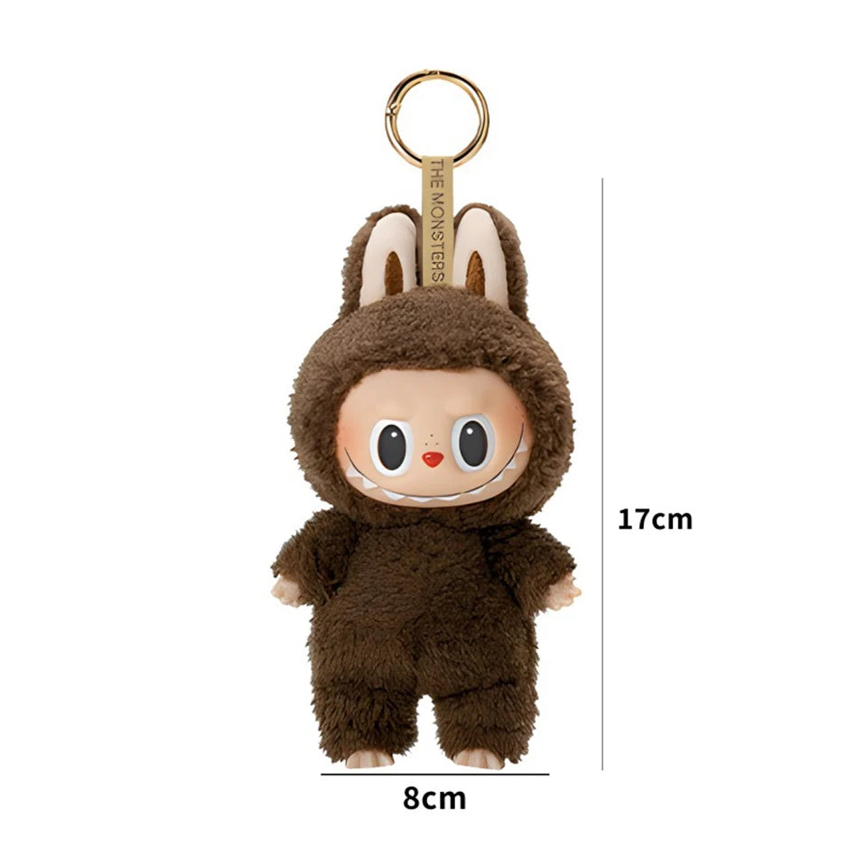 Hot Sale Anime Figure Labubu Have A Seat Series Vinyl Pendant Doll Model Toy Cute Monster Replica Keychain Toys Birthday Gifts