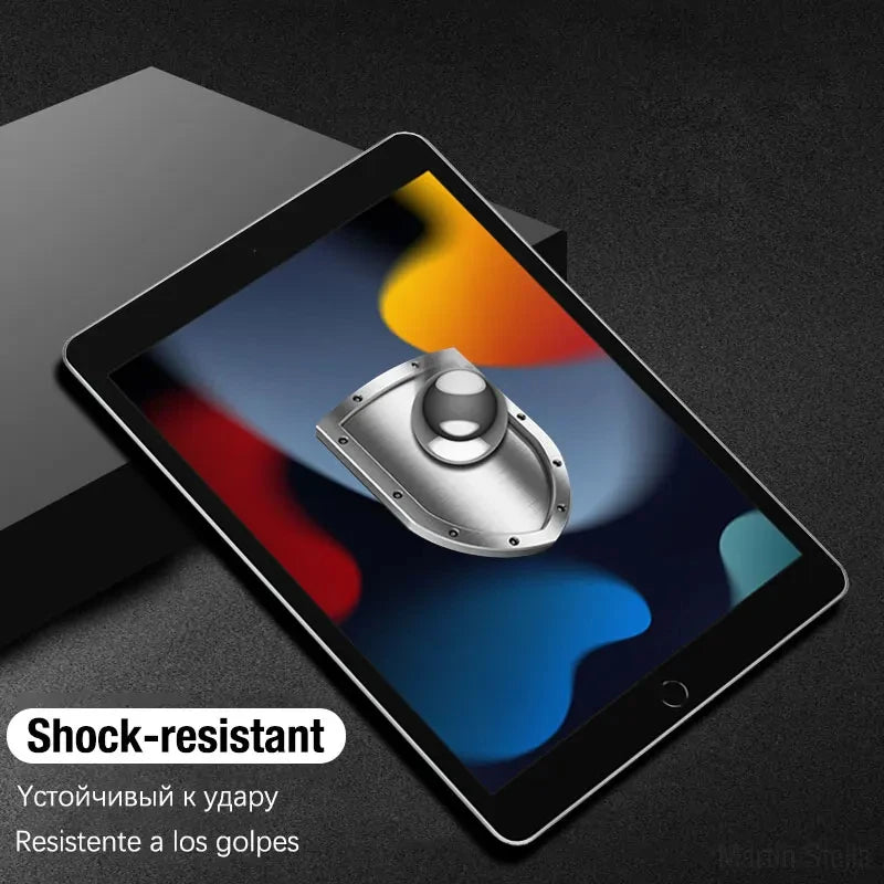 For Ipad 10.2 9th 8th 7th Generation Tempered Glass Screen Protector On Ipad 9 2021 8 2020 7 2019 Film
