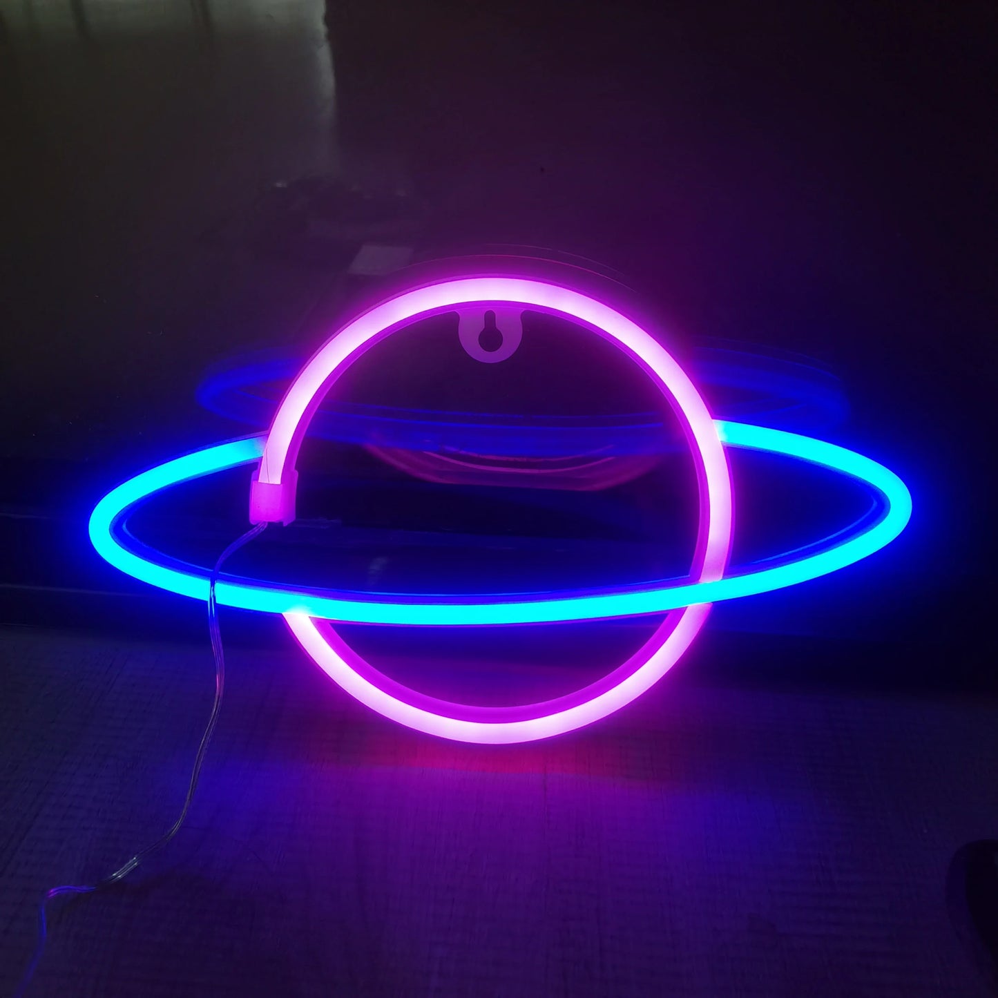 1pc, cool neon light battery/USB power supply, game room bedroom party, wedding girl boy room decoration light, birthday gift