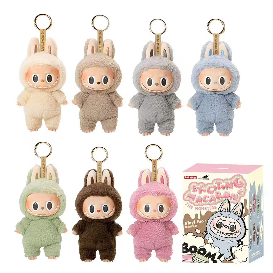 Hot Sale Anime Figure Labubu Have A Seat Series Vinyl Pendant Doll Model Toy Cute Monster Replica Keychain Toys Birthday Gifts