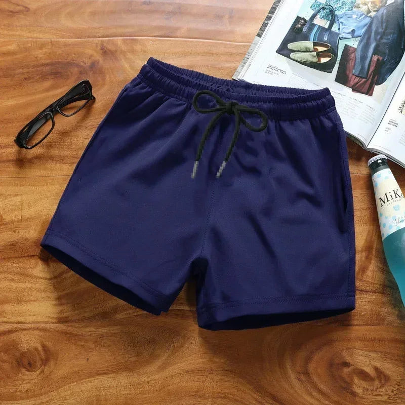 Running Cargo Shorts Quick-dry Beach Trousers Sports Short Pants Men Elastic Joggers Bodybuilding Shorts Casual Homme Sweatpants