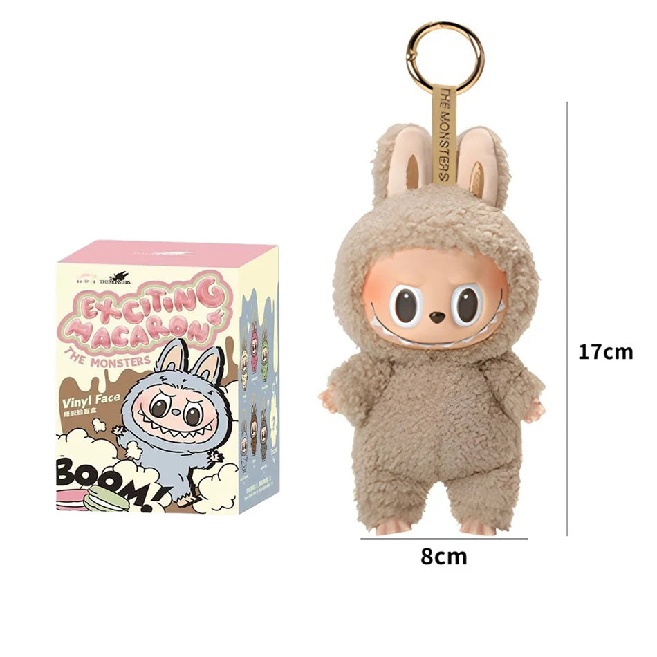 Hot Sale Anime Figure Labubu Have A Seat Series Vinyl Pendant Doll Model Toy Cute Monster Replica Keychain Toys Birthday Gifts