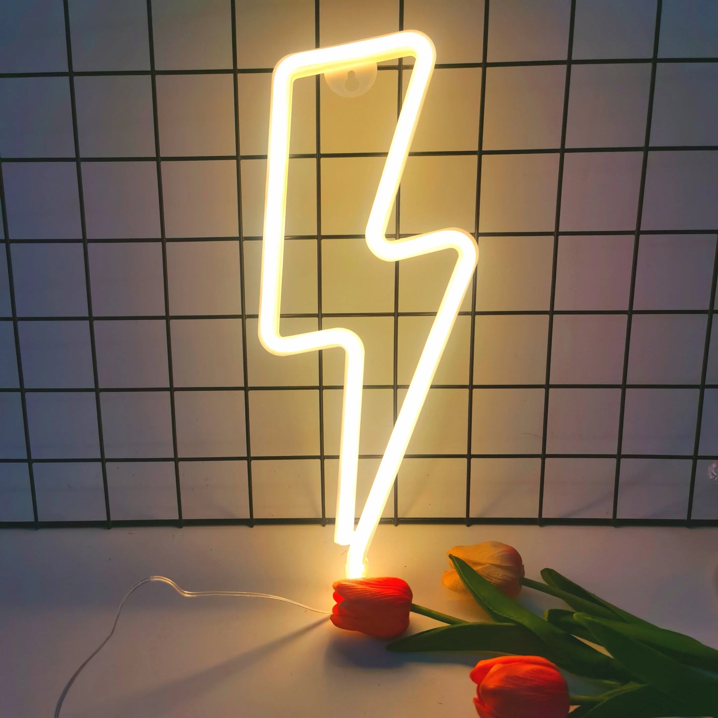 1pc, cool neon light battery/USB power supply, game room bedroom party, wedding girl boy room decoration light, birthday gift