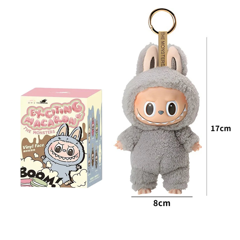 Hot Sale Anime Figure Labubu Have A Seat Series Vinyl Pendant Doll Model Toy Cute Monster Replica Keychain Toys Birthday Gifts
