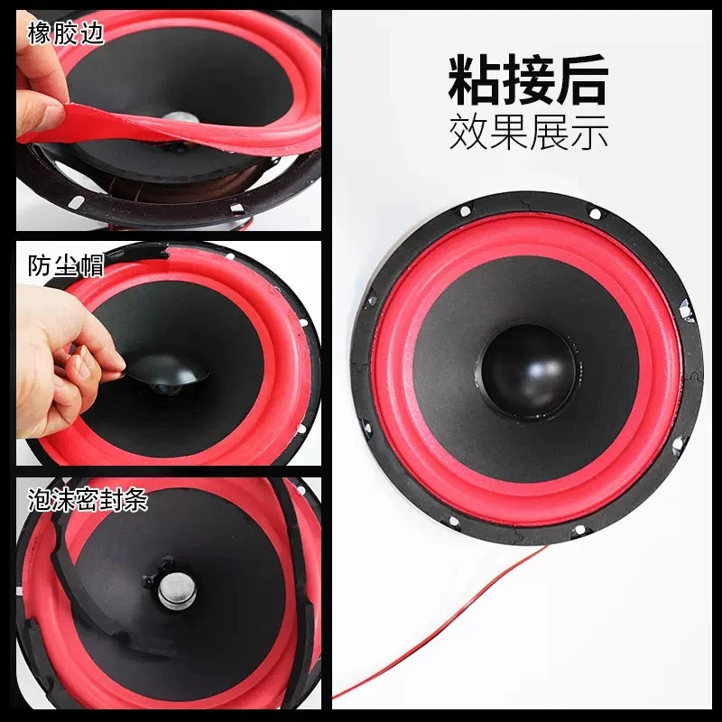 Zhanlida 15ml 50ml 80ml Black/transparent Speaker Repair Glue Foam Side Dust Cap Rubber Edge Cone Basin Strong Adhesive