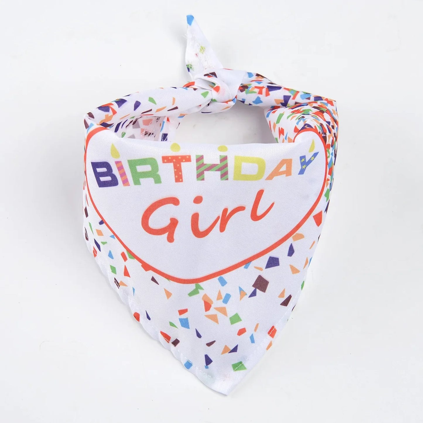 Dog Birthday Cake Toy Soft Plush Squeaky with Colourful Candles Durable Funny Stuffed Chew for Large Breeds Birthday Gift scarf
