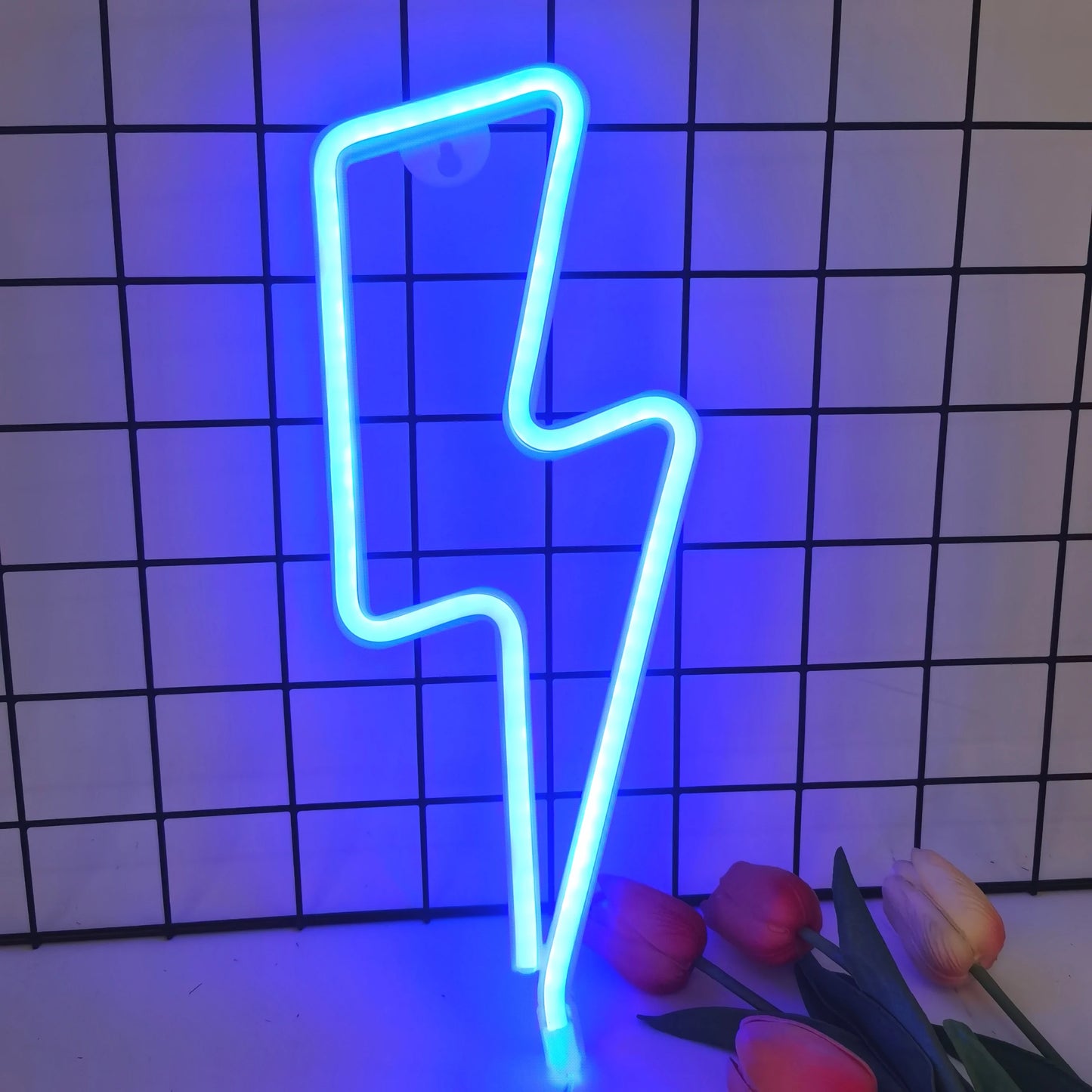 1pc, cool neon light battery/USB power supply, game room bedroom party, wedding girl boy room decoration light, birthday gift