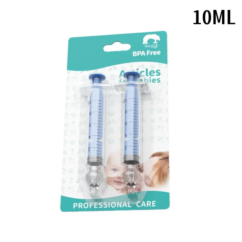 10ML/20ML Baby Nasal Aspirator Syringe Baby Nose Cleaner Rhinitis Nasal Washer Irrigator Needle Baby Nose Washing for Children