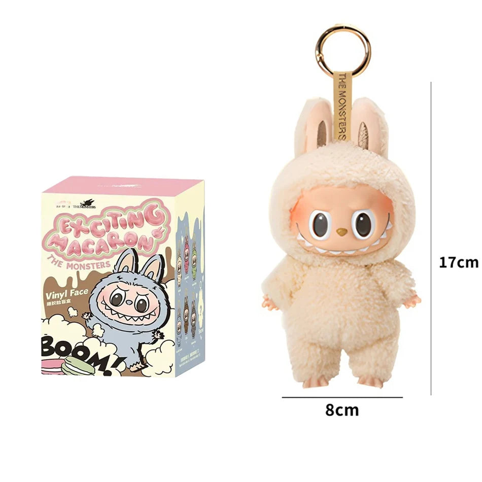 Hot Sale Anime Figure Labubu Have A Seat Series Vinyl Pendant Doll Model Toy Cute Monster Replica Keychain Toys Birthday Gifts