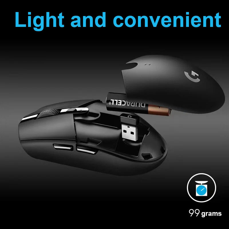 Logitech G304 LIGHTSPEED Wireless Mouse Game Mouse Light Portable Mouse Macro Jedi Survival FPS League of Heroes Eat Chicken