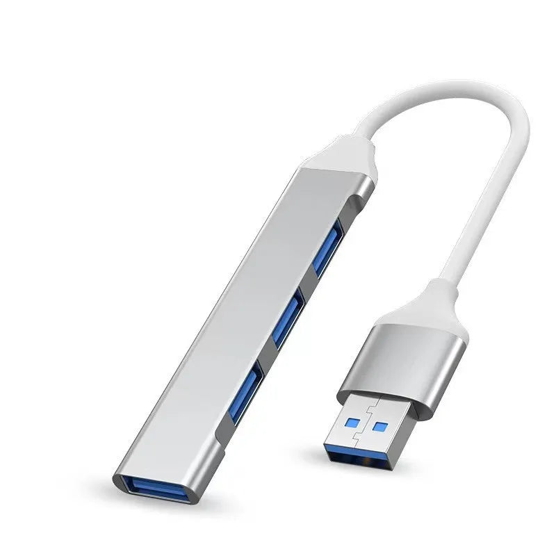 467 Mobile Phone Computer  One Drag Four Expanders High Speed Transmission USB Dock Multi Function Wire Divider