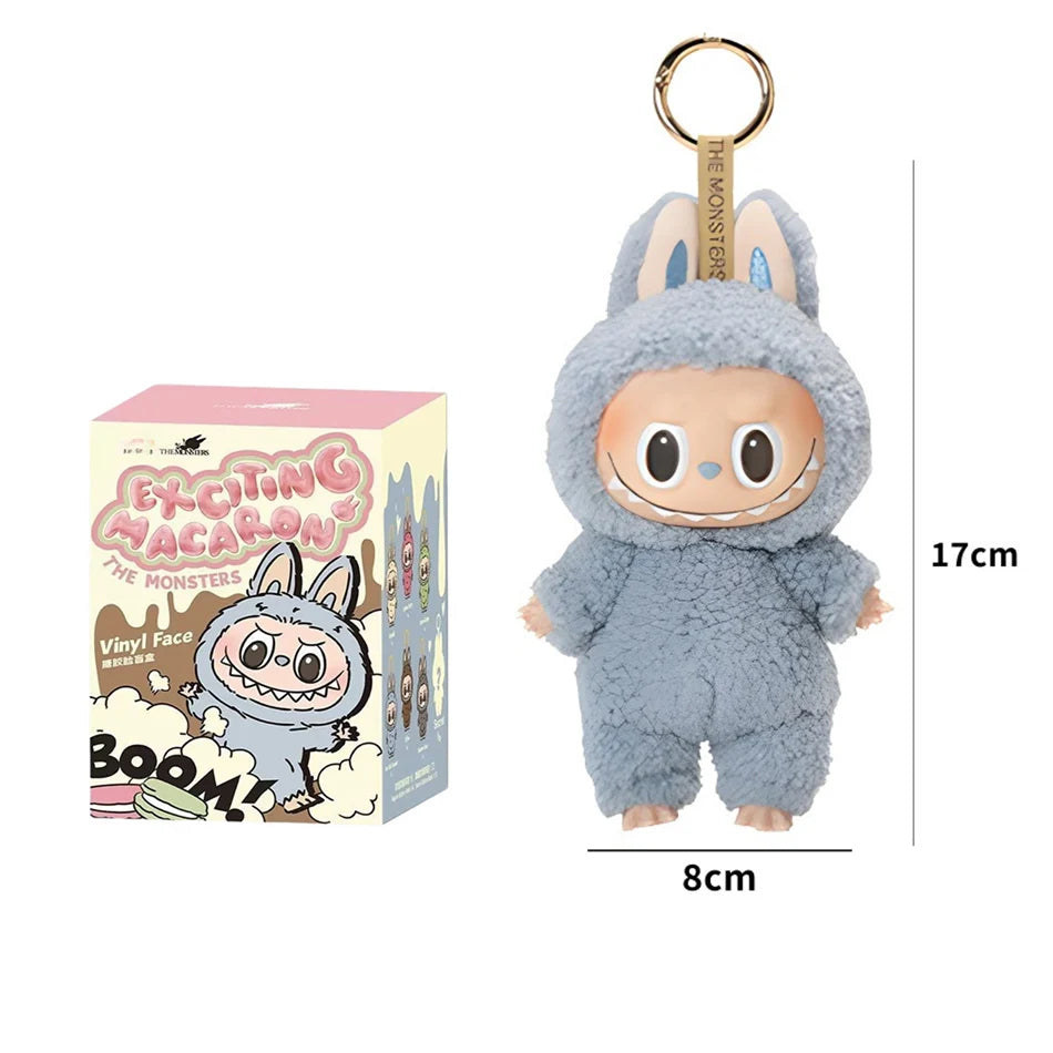 Hot Sale Anime Figure Labubu Have A Seat Series Vinyl Pendant Doll Model Toy Cute Monster Replica Keychain Toys Birthday Gifts