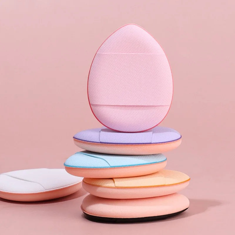 10/20Pcs Mini Finger Puff Foundation Small Air Cushion Powder Sponge Face Concealer BB Cream Cosmetic Applicator Makeup Tools