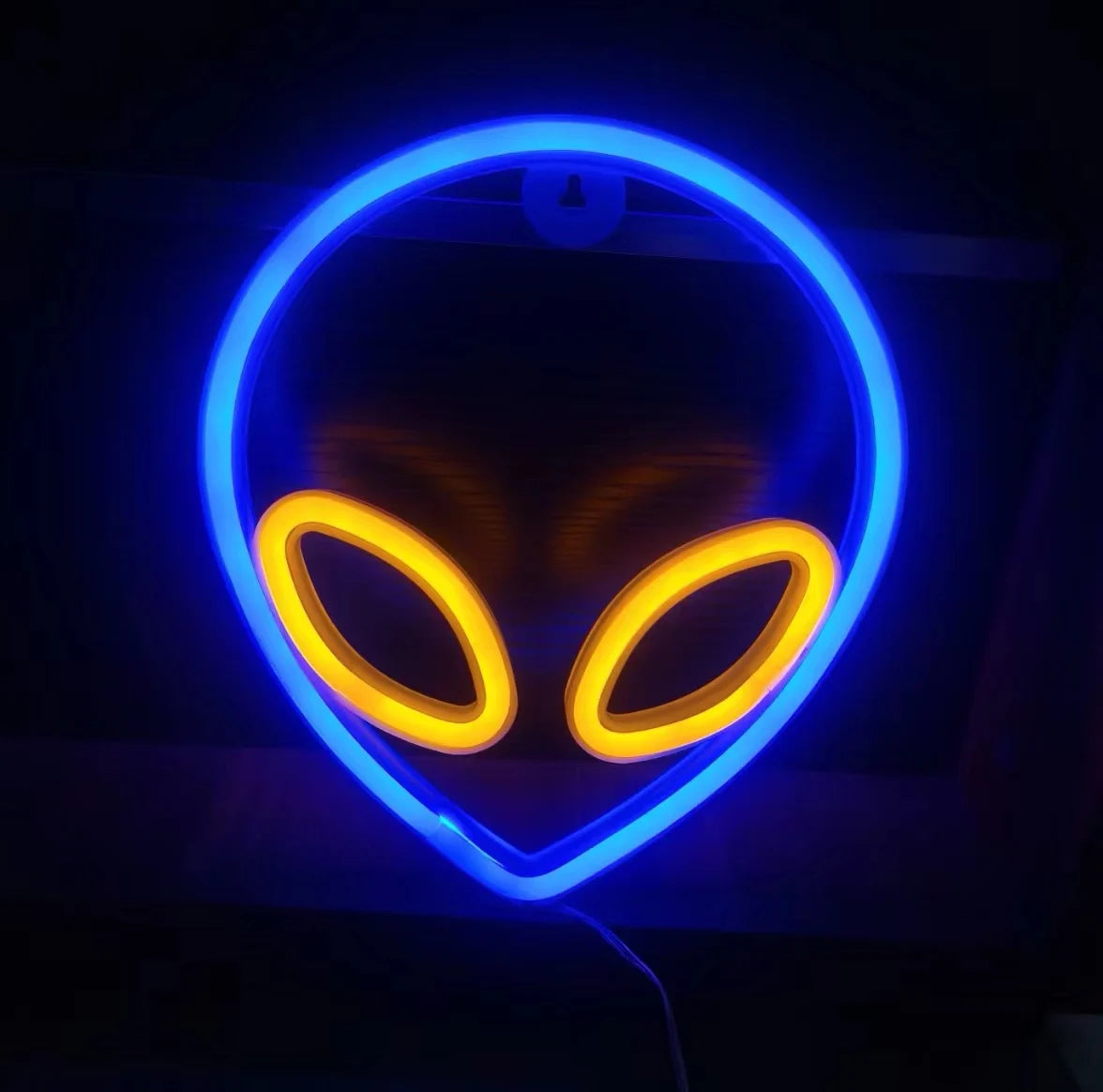 1pc, cool neon light battery/USB power supply, game room bedroom party, wedding girl boy room decoration light, birthday gift