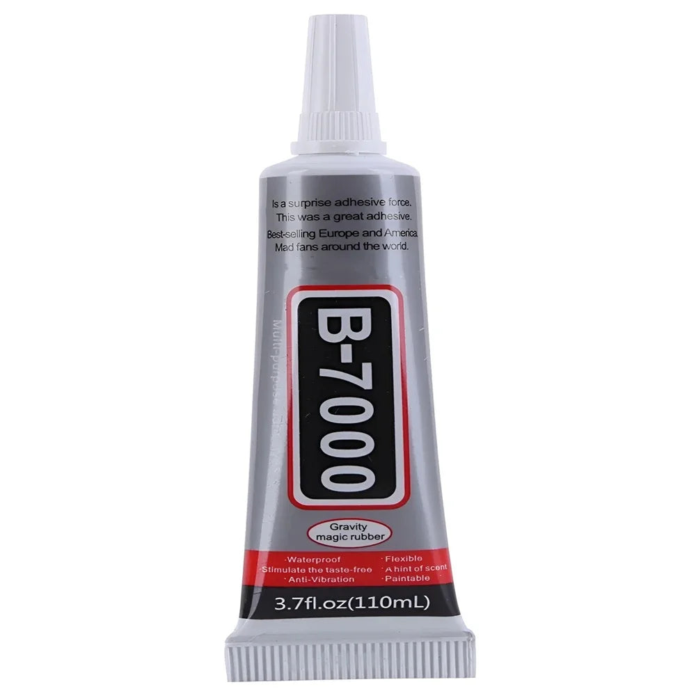 B7000 50ml Multipurpose Industrial Adhesive DIY Rhinestone Jewelry Crafts Phone Case Repair Touch Screen Glass Liquid Super Glue