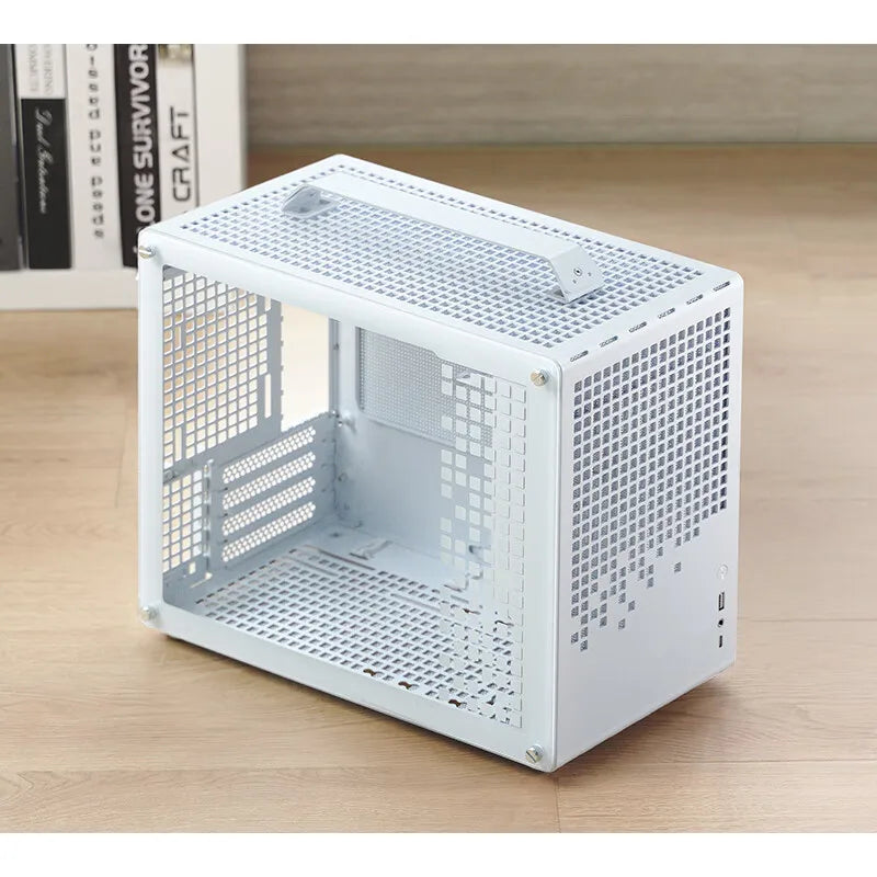 JONSBO Z20 MATX ATX PC Case Chassis 20L Detachable Handle Case 163mm Air-Cooled Graphics Card Type-C Desktop Small Space 컴퓨터 케이스