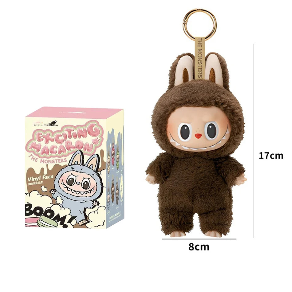 Hot Sale Anime Figure Labubu Have A Seat Series Vinyl Pendant Doll Model Toy Cute Monster Replica Keychain Toys Birthday Gifts