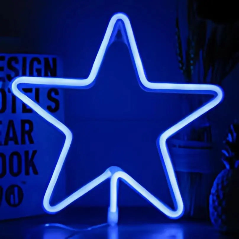 1pc, cool neon light battery/USB power supply, game room bedroom party, wedding girl boy room decoration light, birthday gift