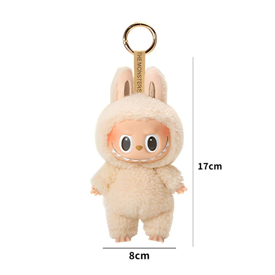 Hot Sale Anime Figure Labubu Have A Seat Series Vinyl Pendant Doll Model Toy Cute Monster Replica Keychain Toys Birthday Gifts