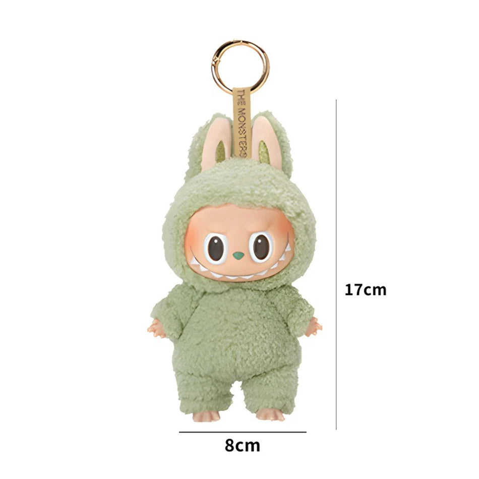 Hot Sale Anime Figure Labubu Have A Seat Series Vinyl Pendant Doll Model Toy Cute Monster Replica Keychain Toys Birthday Gifts