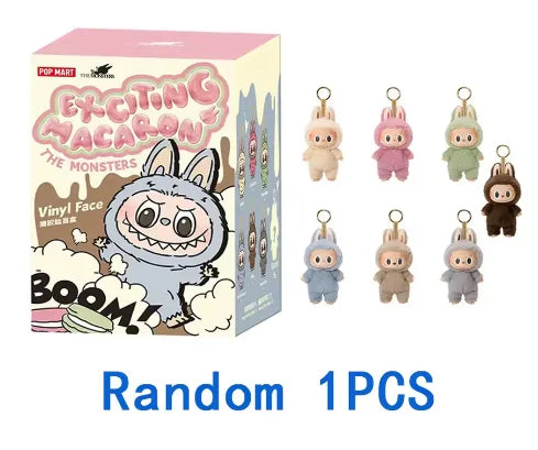 Hot Sale Anime Figure Labubu Have A Seat Series Vinyl Pendant Doll Model Toy Cute Monster Replica Keychain Toys Birthday Gifts