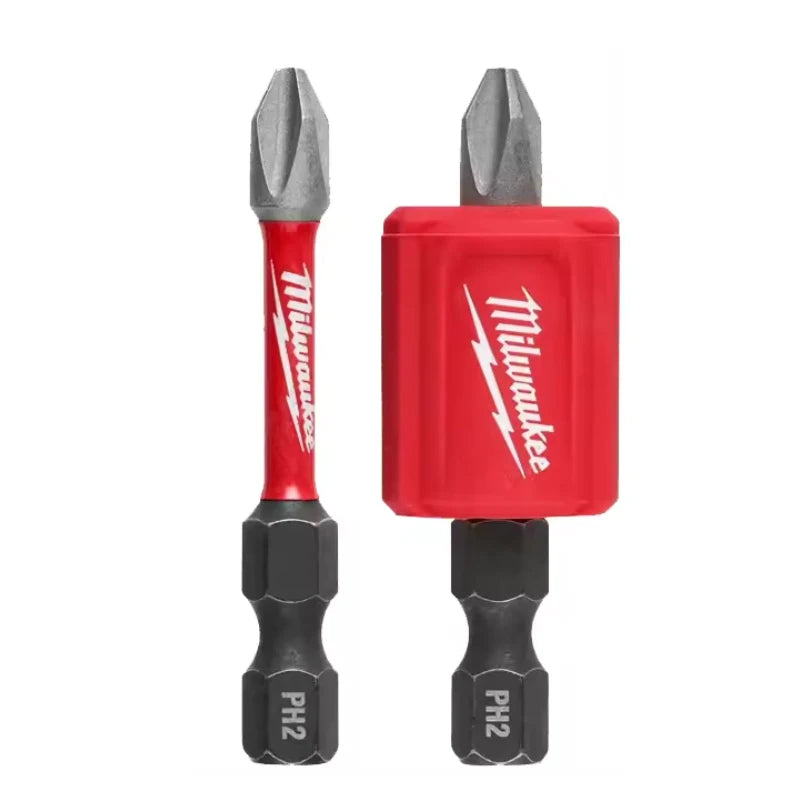 Milwaukee PH2 Impact Drill Bits 25mm/50mm/89mm/152mm Cross Screwdriver Head HSS Carpentry Sell Separately Power Tool Accessories