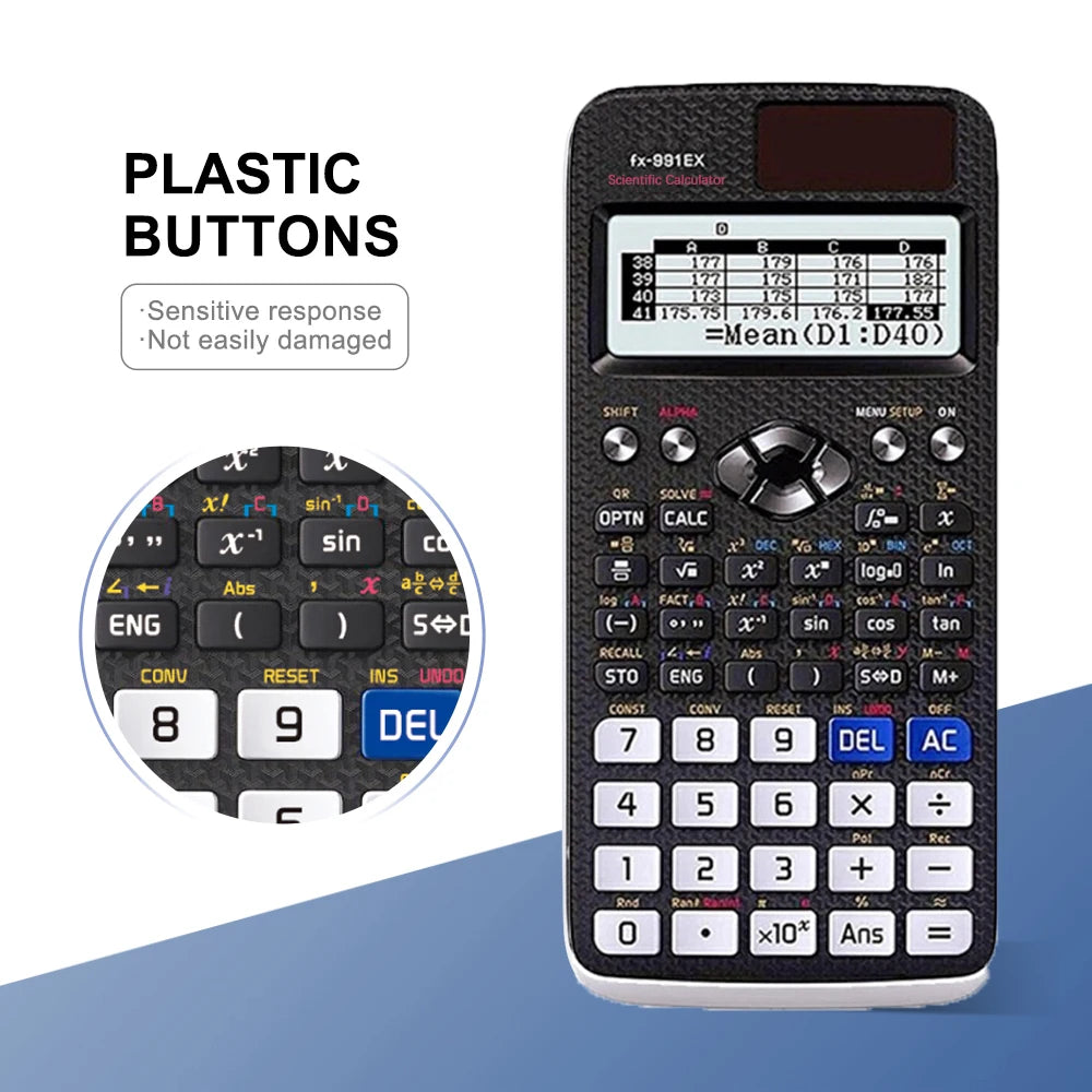 Multifunctional science function calculator-552function Specially designed for student exams, economical packaging，High-End Appe